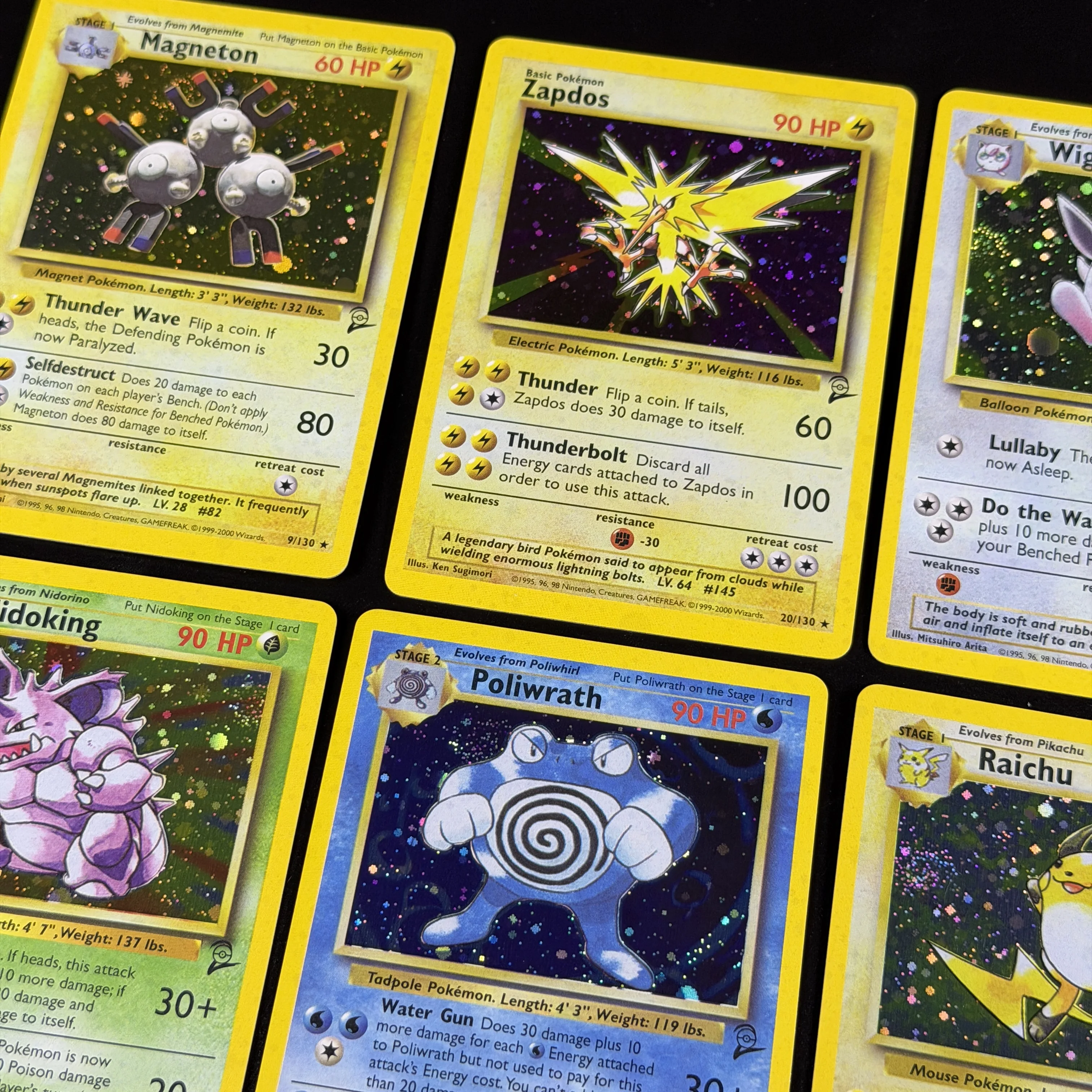 Vintage Nostalgia Collectible Holo Trading Cards Set