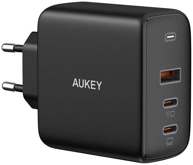 Network charger Aukey Omnia mix3 90W 3-port color black | Мобильные телефоны и аксессуары