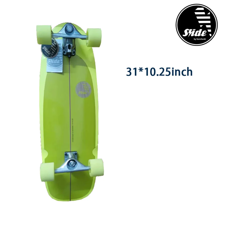 サーフィン・ボディボード SLIDE SurfSkateboards NEW TruckSet Curfboard Truck: サーフスケート用のボード組んでみました