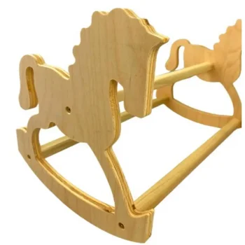 Chicken Roosting Bar Perch Rocking Horse Bird Toy for Coop Strong Wooden Chicken Swing Ladder for Parrots Baby Chicks Coop Chook 1