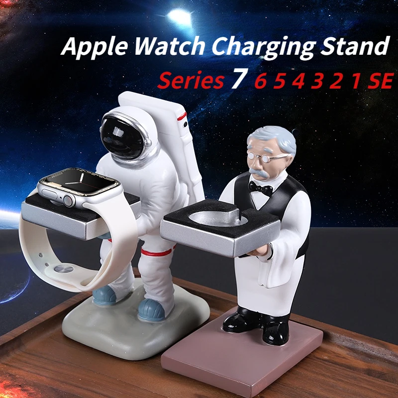 

Подставка для зарядного устройства для часов Apple Watch 8 7 6 5 4 SE, креативный держатель для хранения часов iWatch 45 мм 41 мм 44 мм 42 мм 40 мм, подставка для зарядного устройства