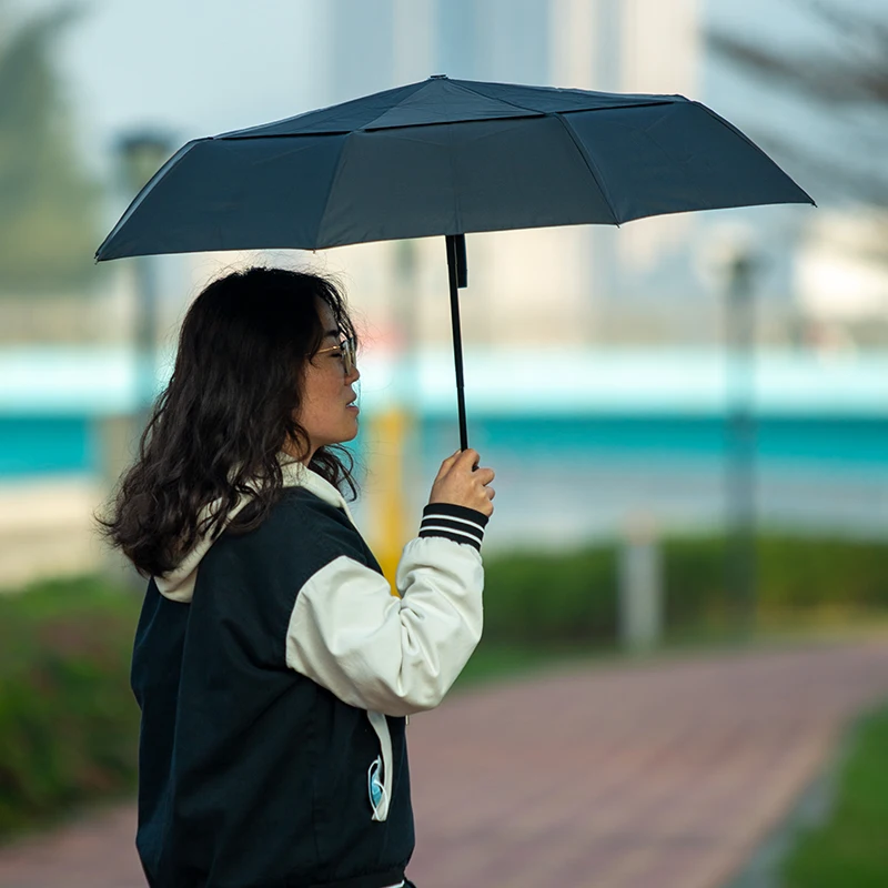 Travel Portable Mini Sun & Rain Folding Anti UV Umbrella Compact Umbrella for Car Lightweight UV Protection Windproof Umbrella