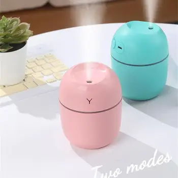 휴대용 물방울 가습기, USB 데스크탑 실내 공기 분무 가습기, 가정용 음소거 대형 스프레이 가습기
