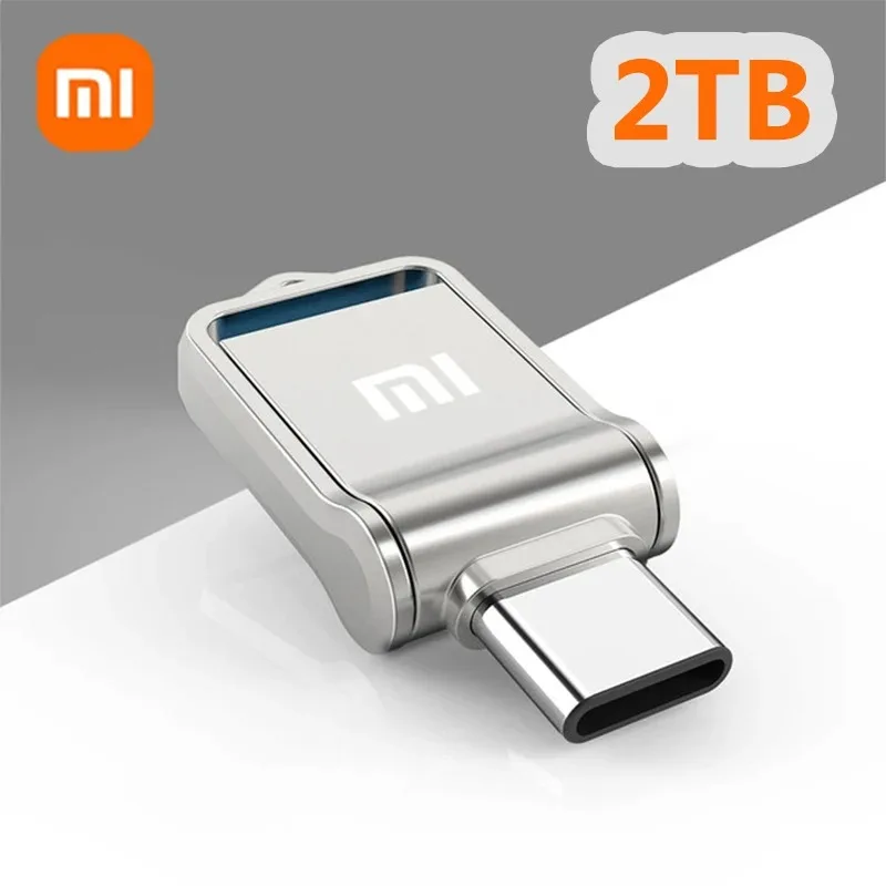 Flash Drive 2TB 512GB 1TB USB 3.2 Type-C Interface Dual-Use For Mobile Phone Computer For Xiaomi