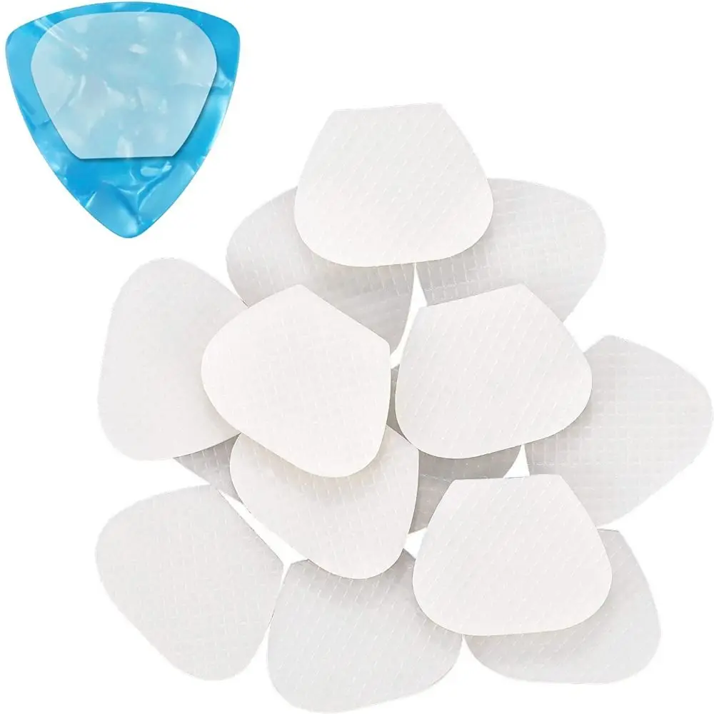 Guitar Pick Grips Non-Slip Sticky Silicone Guitar Pick Adhesive Grips Washable Stickers guitar picks