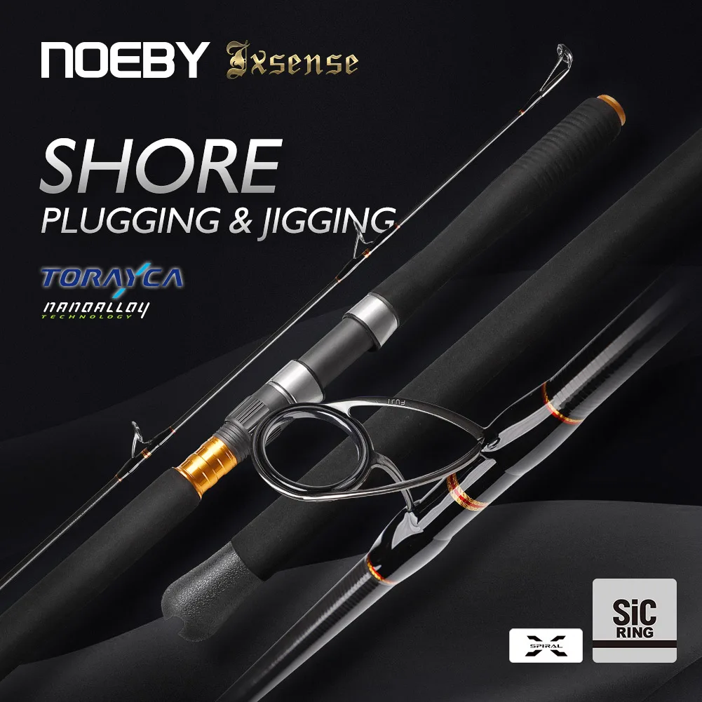NOEBYExsenseShorePluggingFishingRod26mMHHSpinningJigRod30