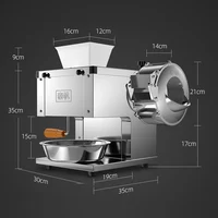 Commercial Fully Automatic Electric Chicken Fillet Breast Fresh Pork Beef Slicer 2