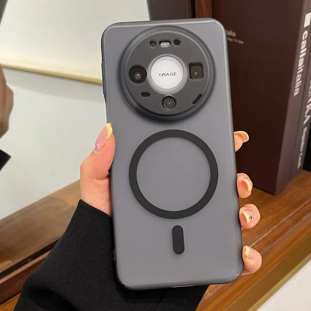 Matte High-Quality Magnetic Shockproof Protective Phone Case Cover Shell Bumper