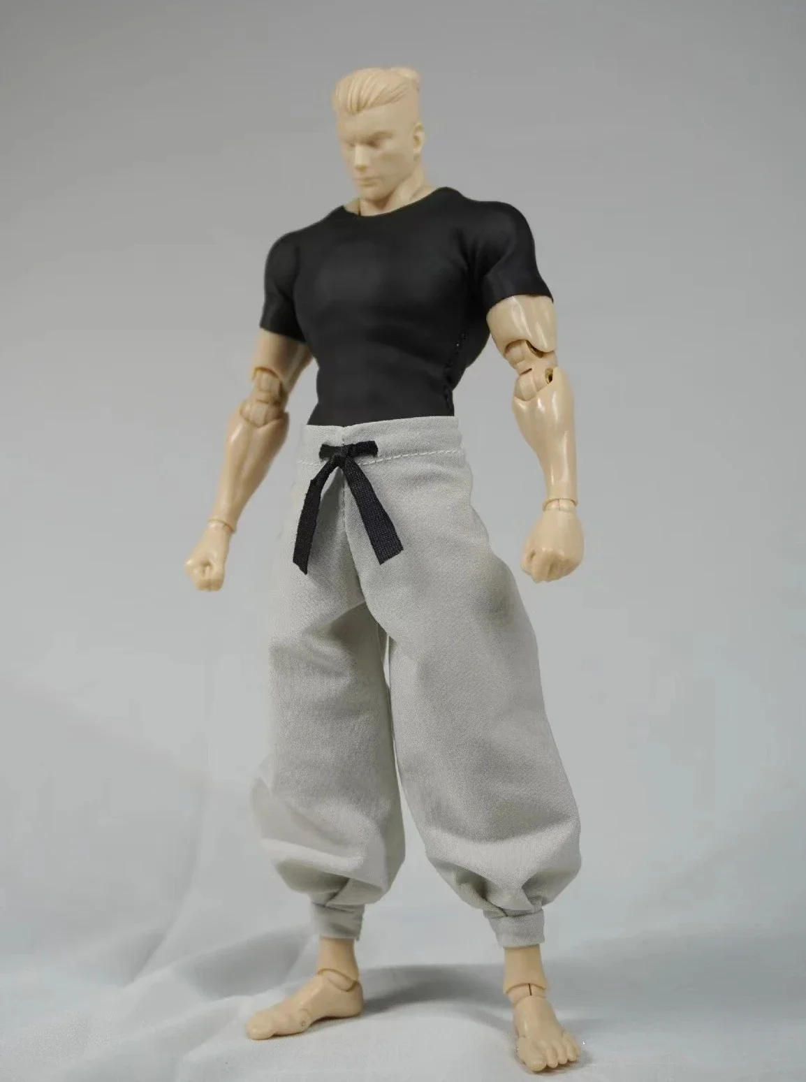 1/12 Scale Soldier T-shirts Pants Model For 6'' Romankey X COWL (no figure)