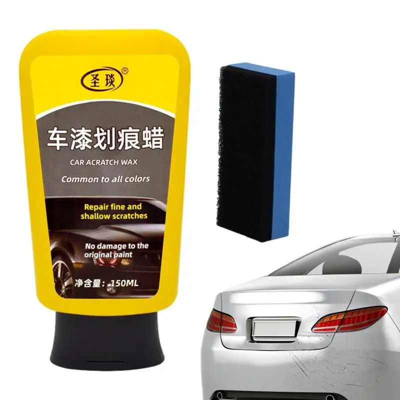 

Scratch Wax For Cars 150ml Universal Auto Paint Polish Car Wax Kit For Water Spots Scratches Oxidation Swirl Marks
