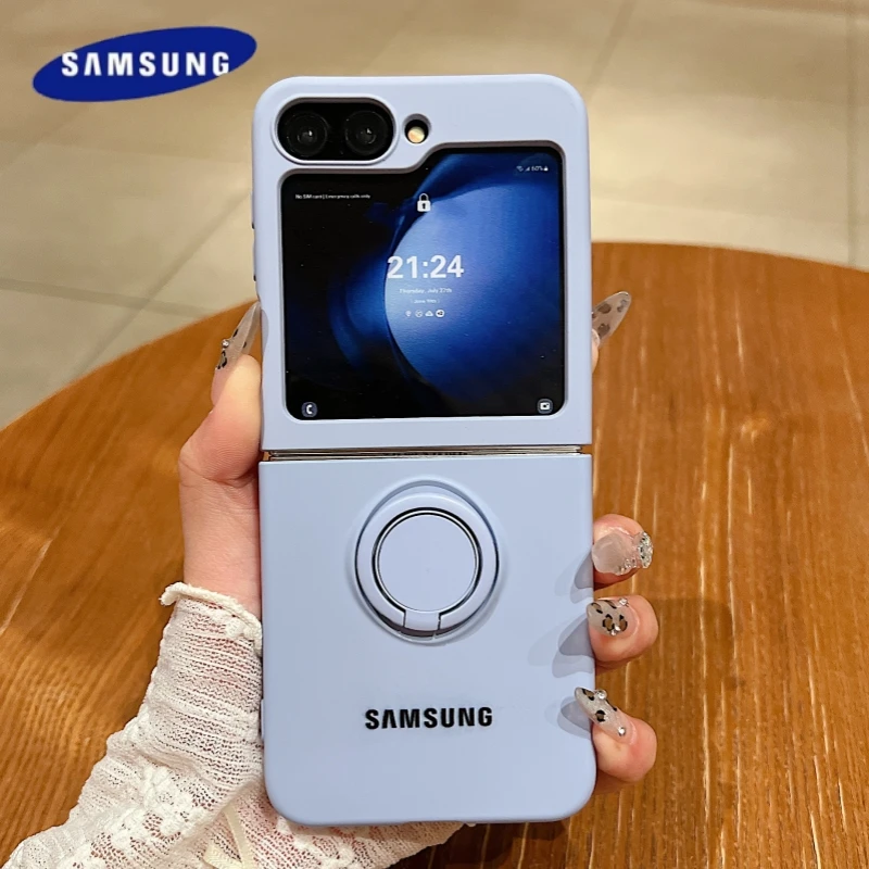 Coque de téléphone Samsung Galaxy Z Flip 7 6 5 4 3, étui de protection antichoc en Silicone