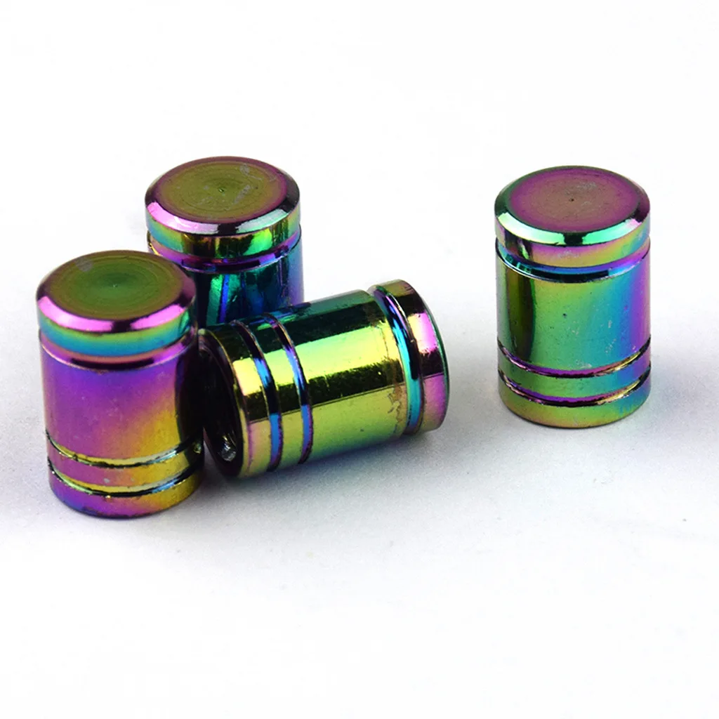 Bouchons De Valve De Pneu Style Crâne Anti-oxydation 4 Pcs Universel