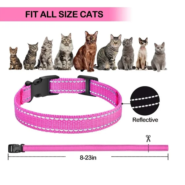 Cat Tracker Collar Vibrating Dog Collar No Shock Vibrating Cat