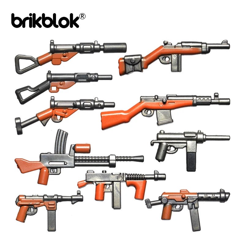 Qman 4802 Unlimited Ideas Arma 3 in 1 Rifle Brick Set for Children 6