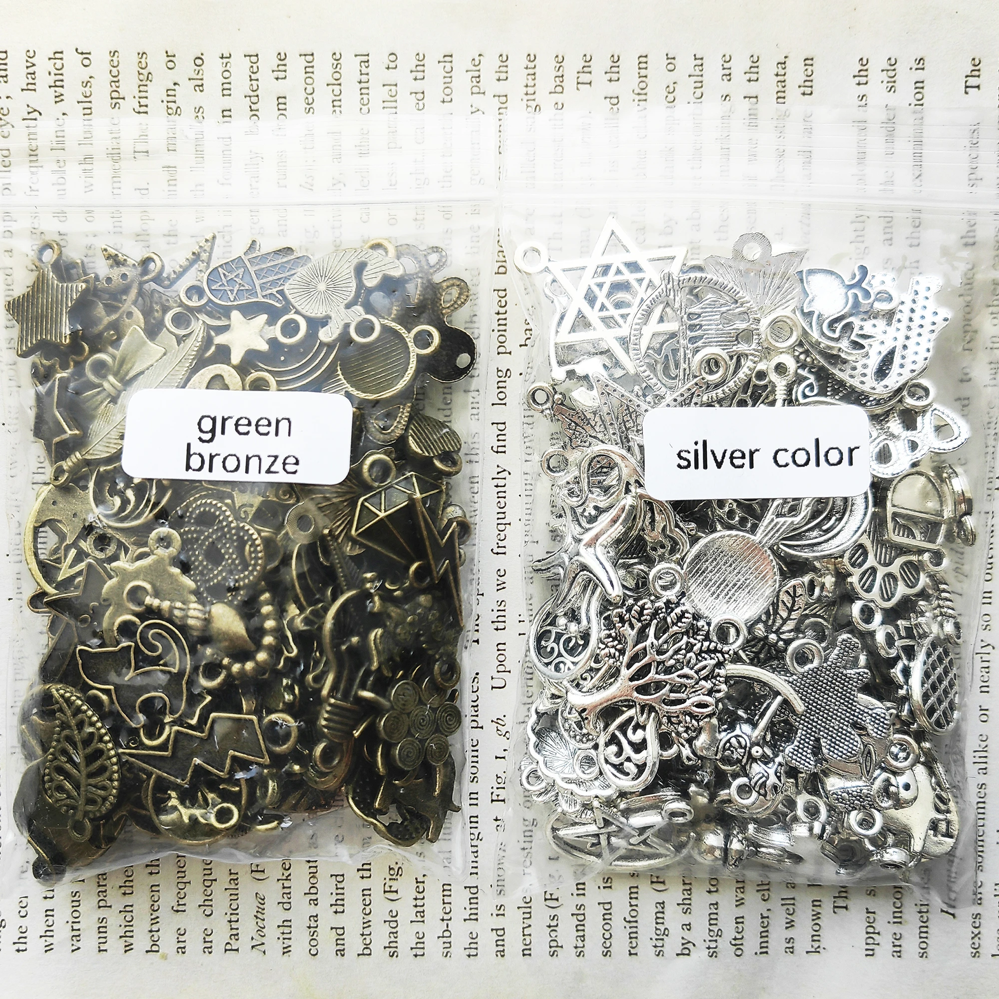 [MET021] Retro Metal pendant Diy Accessories for Scrapbook Junk Journal Mix-Media DIY Jewelry Making