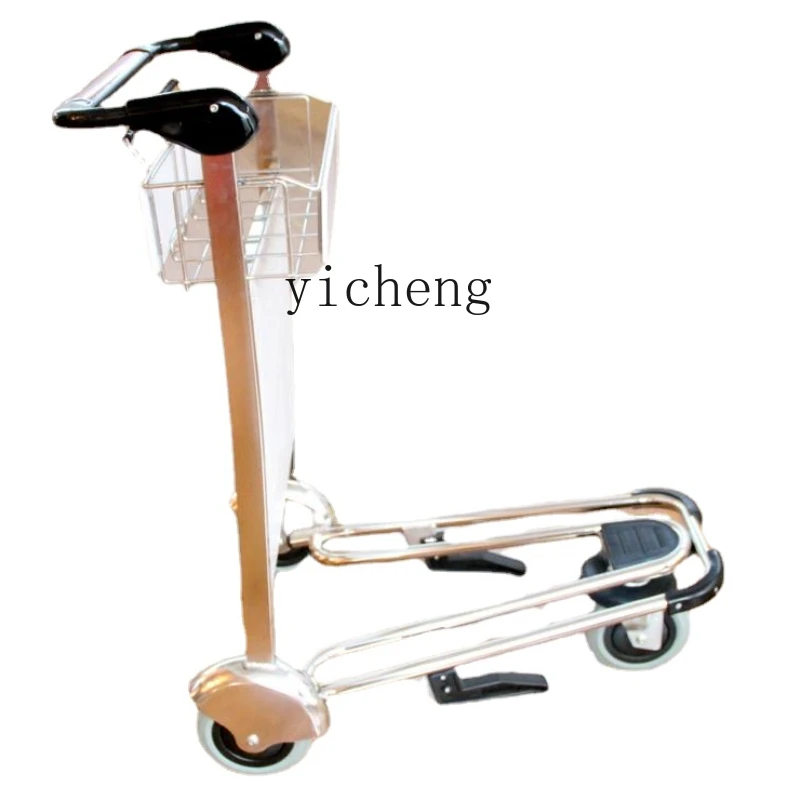 

Yy Luggage Trolley Airport Trolley Handling Utility Wagon Cart Wheel Hub Car