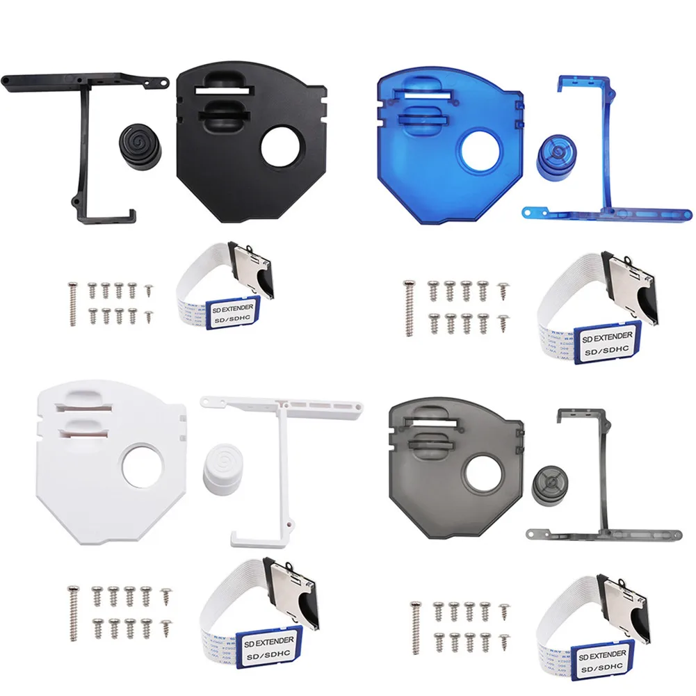 

3D Printed Alternative Optical Drive Enclosures SD Card Mount Extender Cable Kit For Dreamcast VA1 Console Host