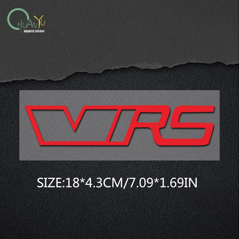 VRS Car Styling Luggage Compartment Body Grille Sticker - Sleek Automotive Decoration