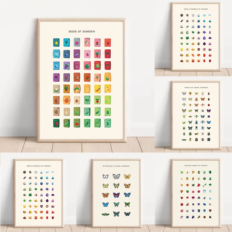 Vibrant Butterflies & Insects Canvas Art - Nature-Inspired Home Decor