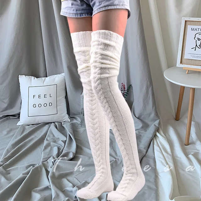 High Winter Women's Socks | Women's Stockings Winter | Women's Long Knee  Socks - Womens - Aliexpress