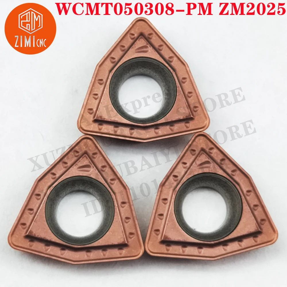 

WCMT050308-PM ZM2025 WCMT050308-PM carbide Turning U drill Inserts CNC WC U drill tools metal lathe CNC tools cutting tools WCMT