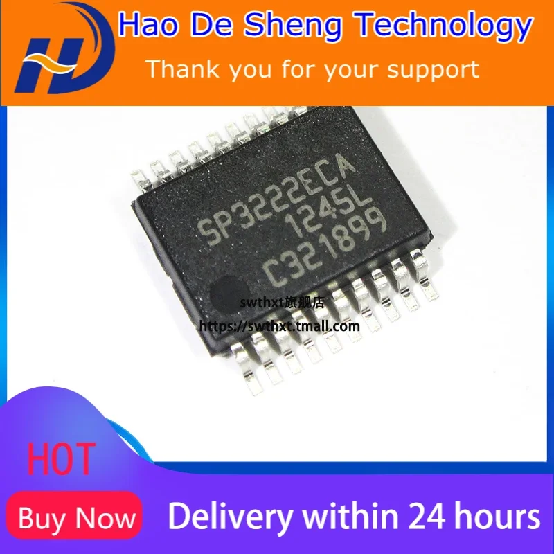 SP3222ECA SSOP-20 오리지널 재고, 로트당 10 개
