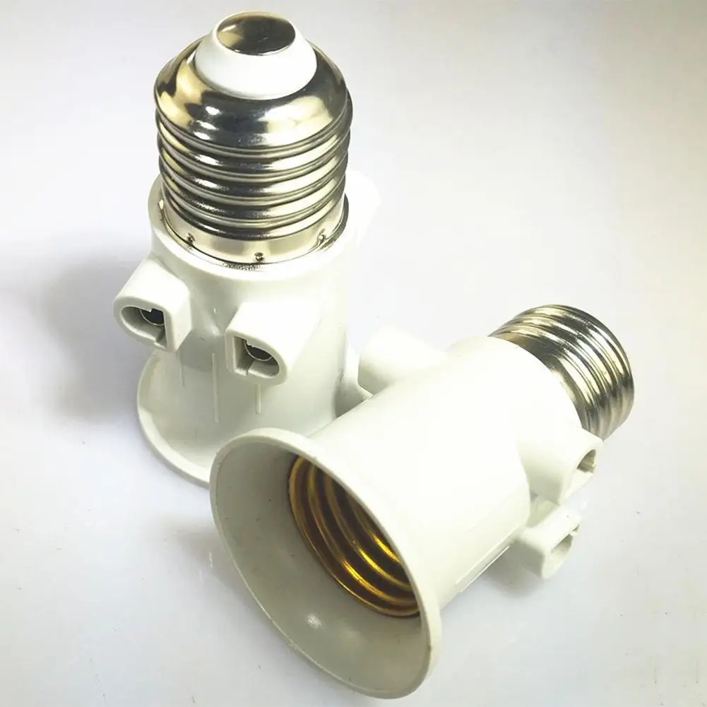 Description Picture 5 of itemNew E27 Split Flame Head Converter Plug Connector E27 Bulb Adaptor Lamp Holder Base Socket Conversion Lighting Accessories