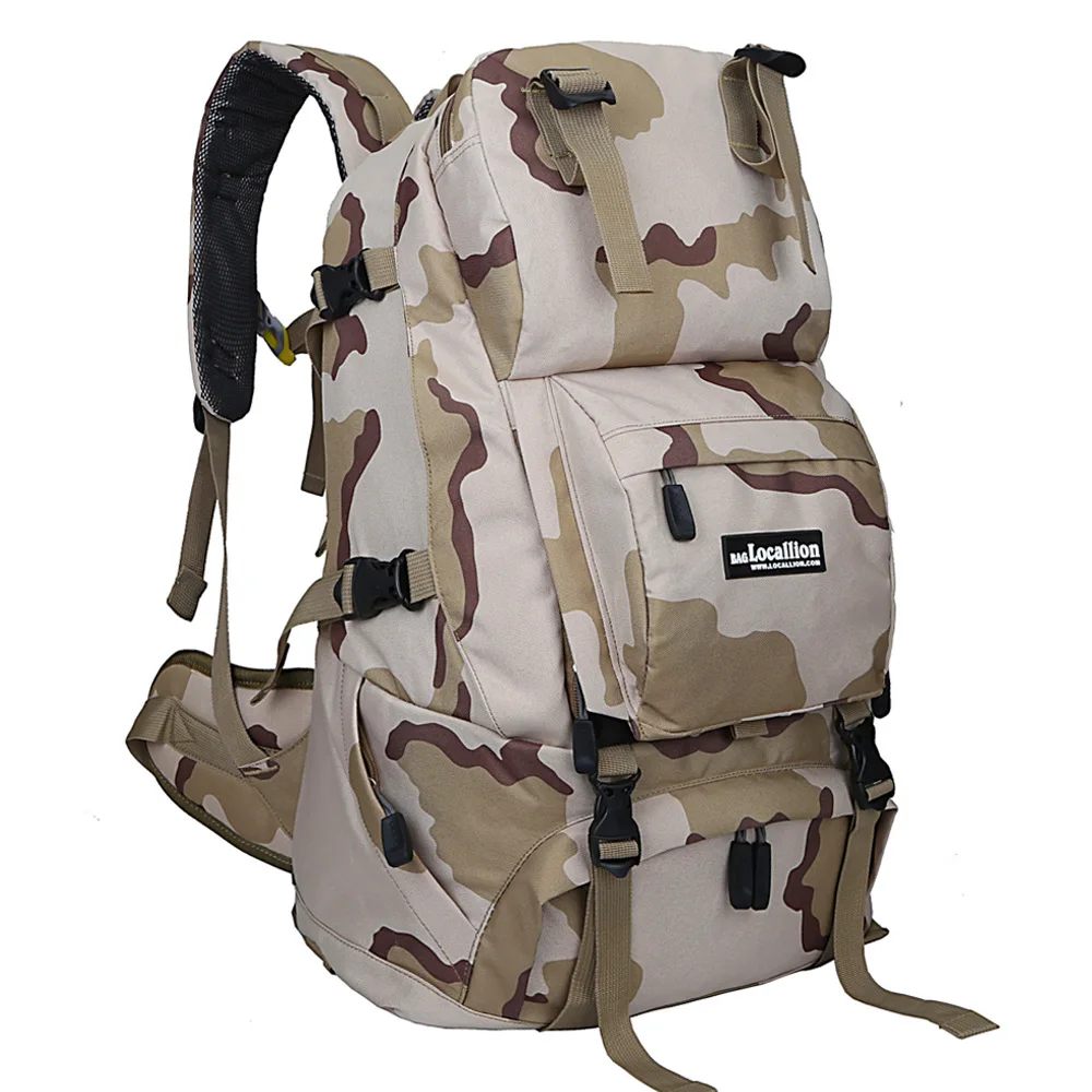 

40L Multifunctional Large Capacity Backpack for Men and Women Sports Backpack Travel Camouflage Backpack Hiking Running Bag