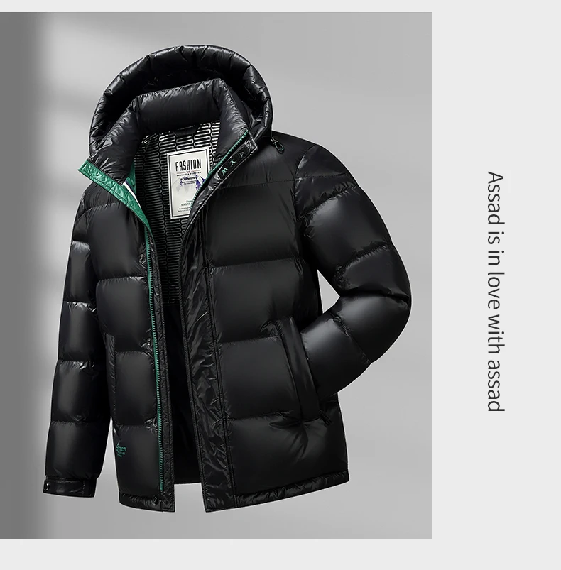PlatiNum Winter Puffer Jacket Back View