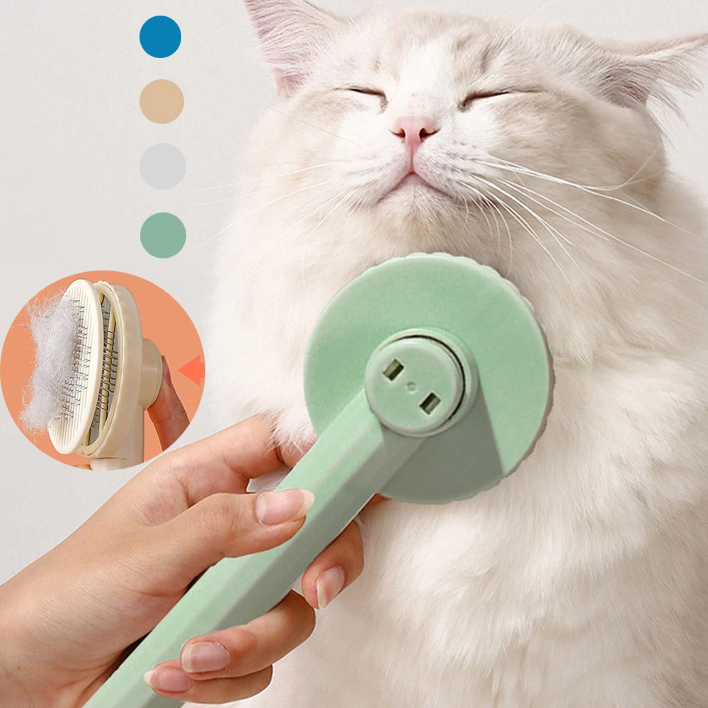 Brosse de toilettage automatique pour animaux de compagnie, peigne pour chat,  auto livres, SlUnicef, accessoires pour chiens et chats | AliExpress