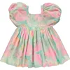 BE Knitted Dress Set 2025 Summer Girls' Versatile Solid Color Short Sleeved Shorts Dress Sleeveless Top Set Baby Crawler Suit 5