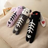 60cm Horror Goth Plush Animal Rabbit Panda Soft Toy Cute Body Pillow Halloween Party Decor Funny Gift For Girl Boy 2
