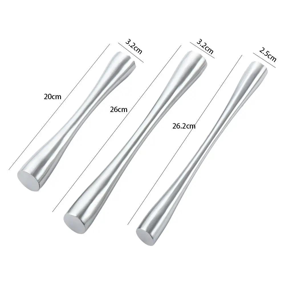 Bar DIY Stainless Steel Masher Old Fashioned Cocktail Mixer Ice Crusher Stirrer Tool Mojito Muddler