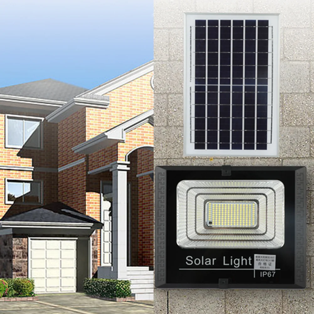 Description Picture 4 of itemSolar Flood Light LED Reflector Spotlight with Remote Control Waterproof Auto On Off Street Light Solar Outdoor Garden Lights