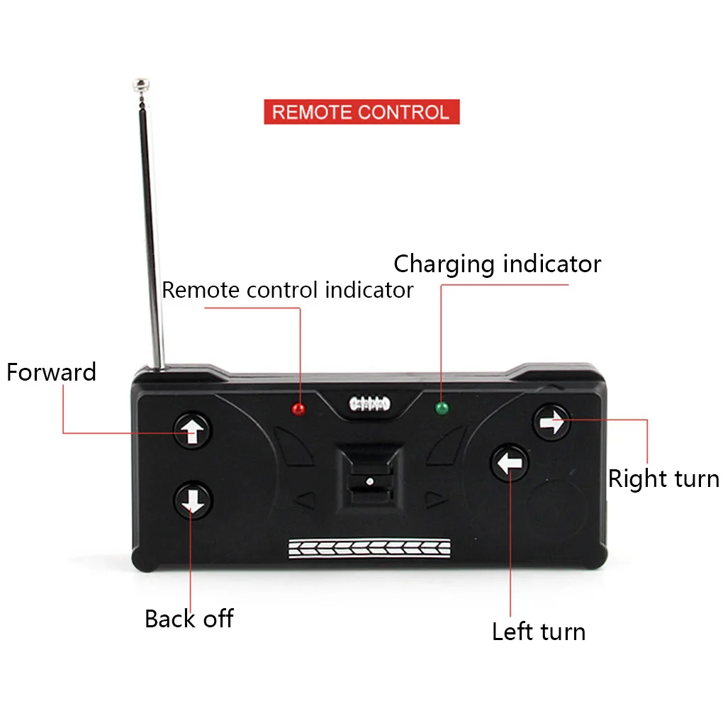 Mini Can RC Car Vehicle Radio Remote Control Micro Racing Car 4 Frequencies for Boys Kids Gifts 6