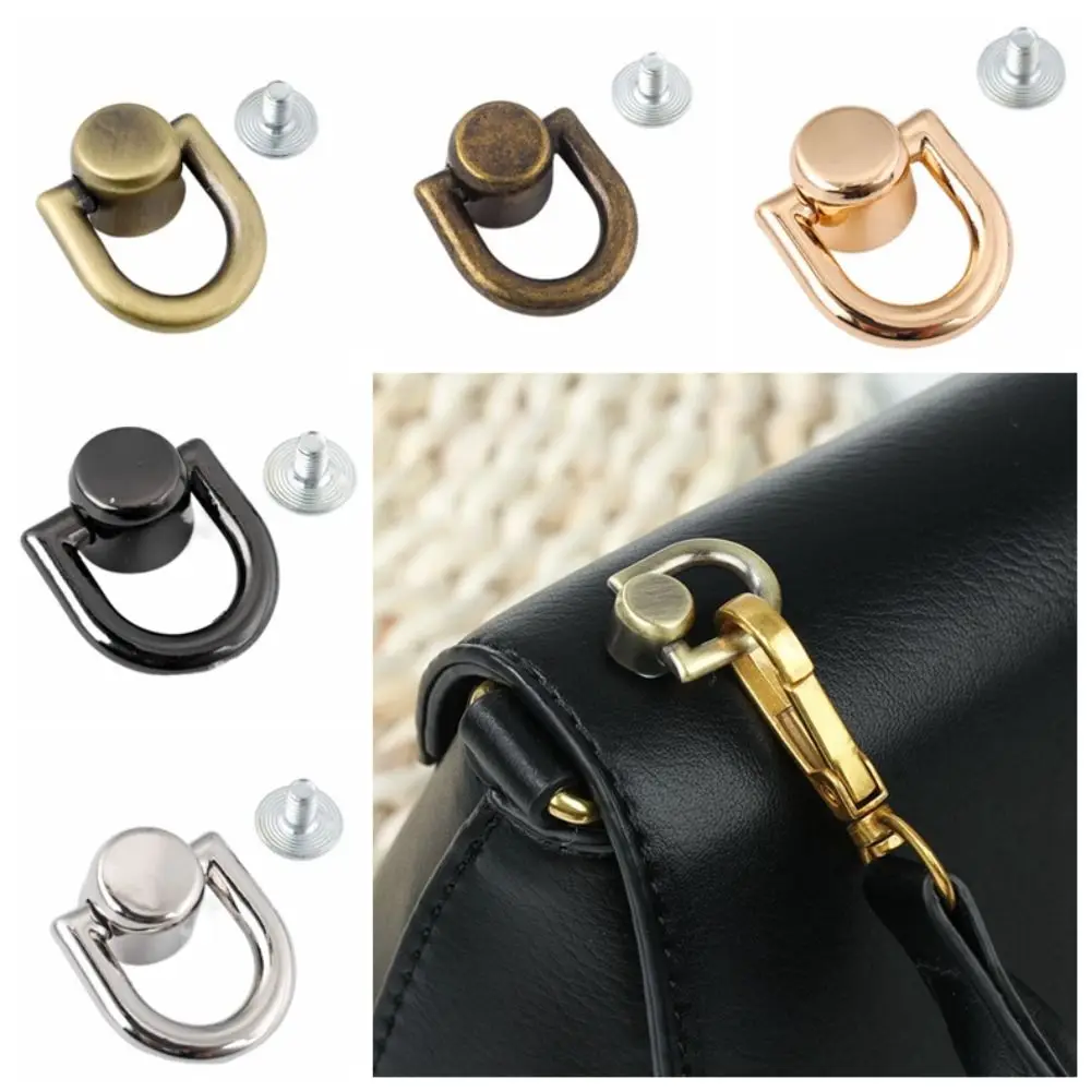 

Tong Snap Bag Rivet Nail Buckle Studs Button D Ring Metal Bag Rivet Nail Metal Luggage Bag Buckle Handbag Belt Traveling Bag