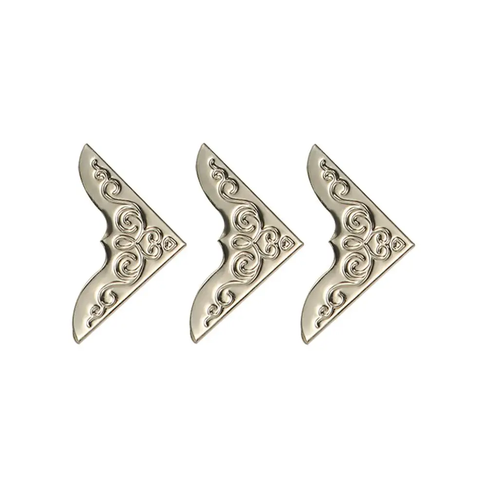 Decorative Metal Corner Protectors - Set of 40 for Frames, Boxes, and Albums