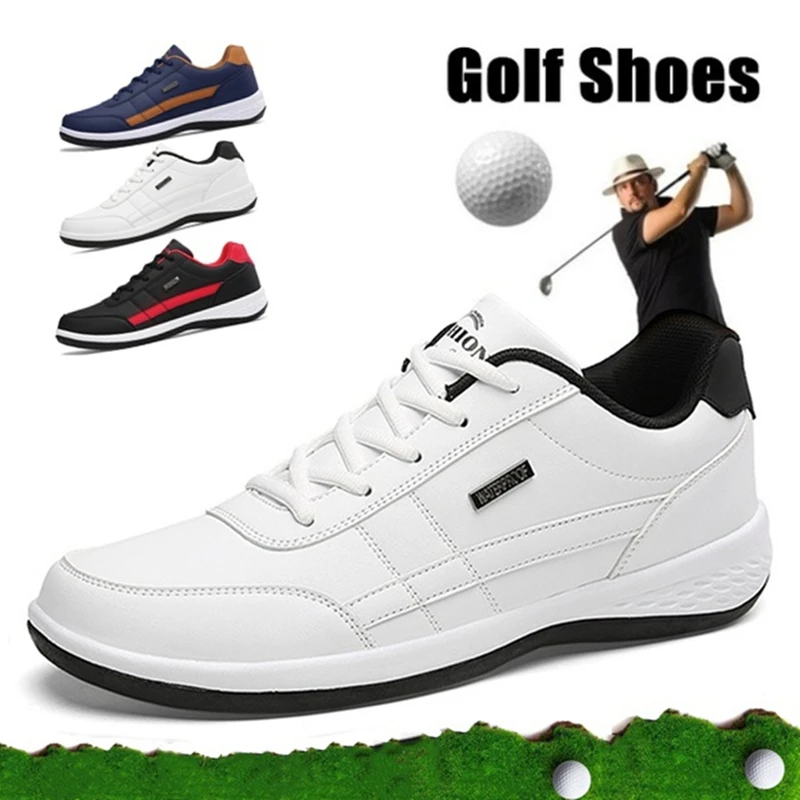 Men Golf Shoes Sneakers Chunky Mens Shoes Running Lightweight