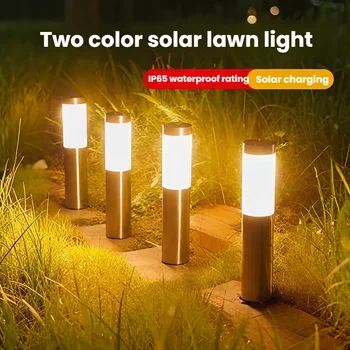 Luci solari per percorsi Luci solari da giardino impermeabili per esterni con accensione/spegnimento automatico per passerella nel cortile, vialetto, patio, prato e percorso, illuminazione migliorata 1