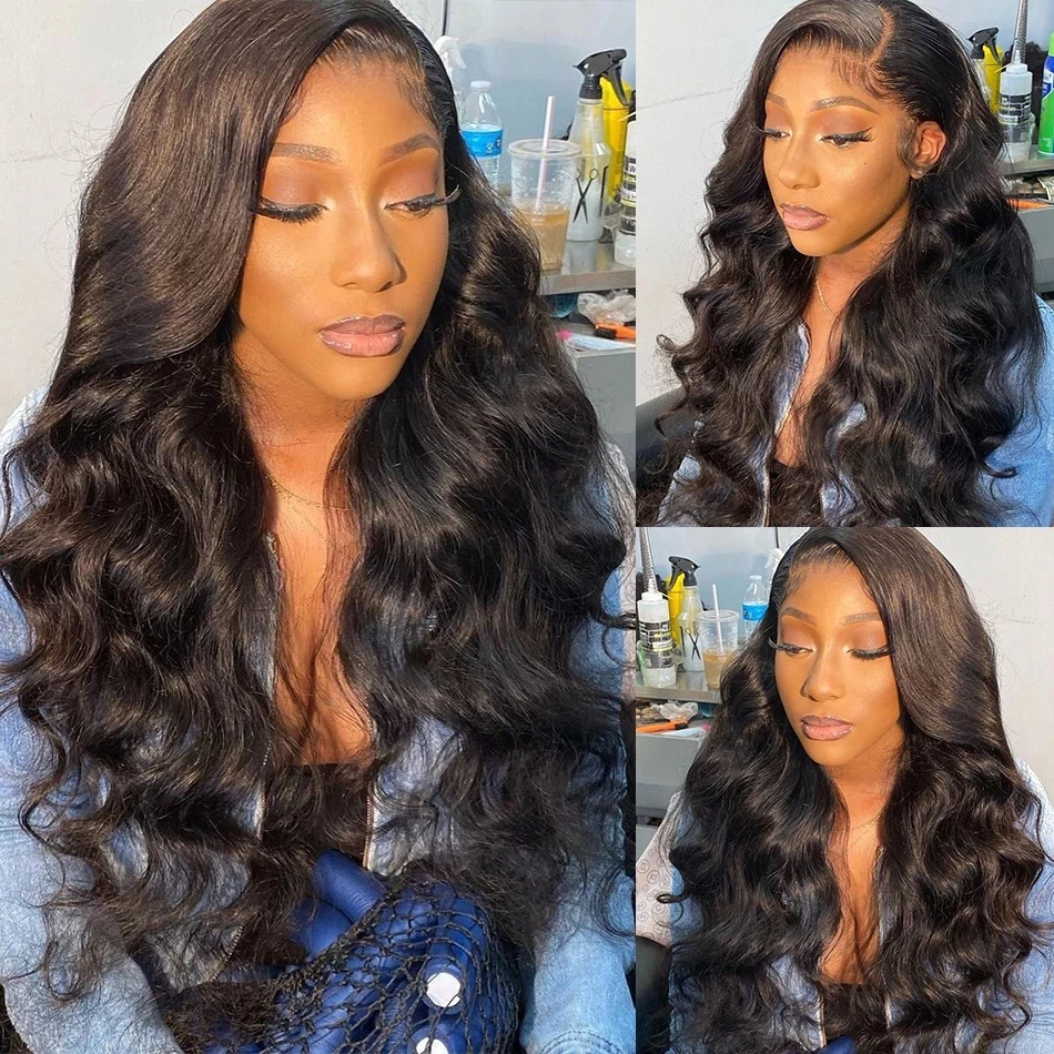 Body Wave Clips In Hair Extensions Human Hair 8 Pcs And 120g/Set Full Head Natural Black Color 8-26 Inches Brazilian Remy