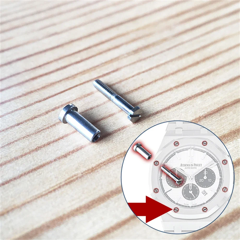 Set Di Viti Per Lunetta Dell'Orologio Per Cassa Dell'Orologio Audemars Piguet Royal Oak Chronograph 26331