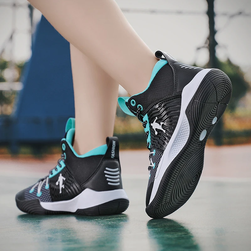 Cushion Basketball Kids Sneakers Comfortable Sport Boys Shoes Non-Slip  Children's Sneakers Tennis for Girls 2022