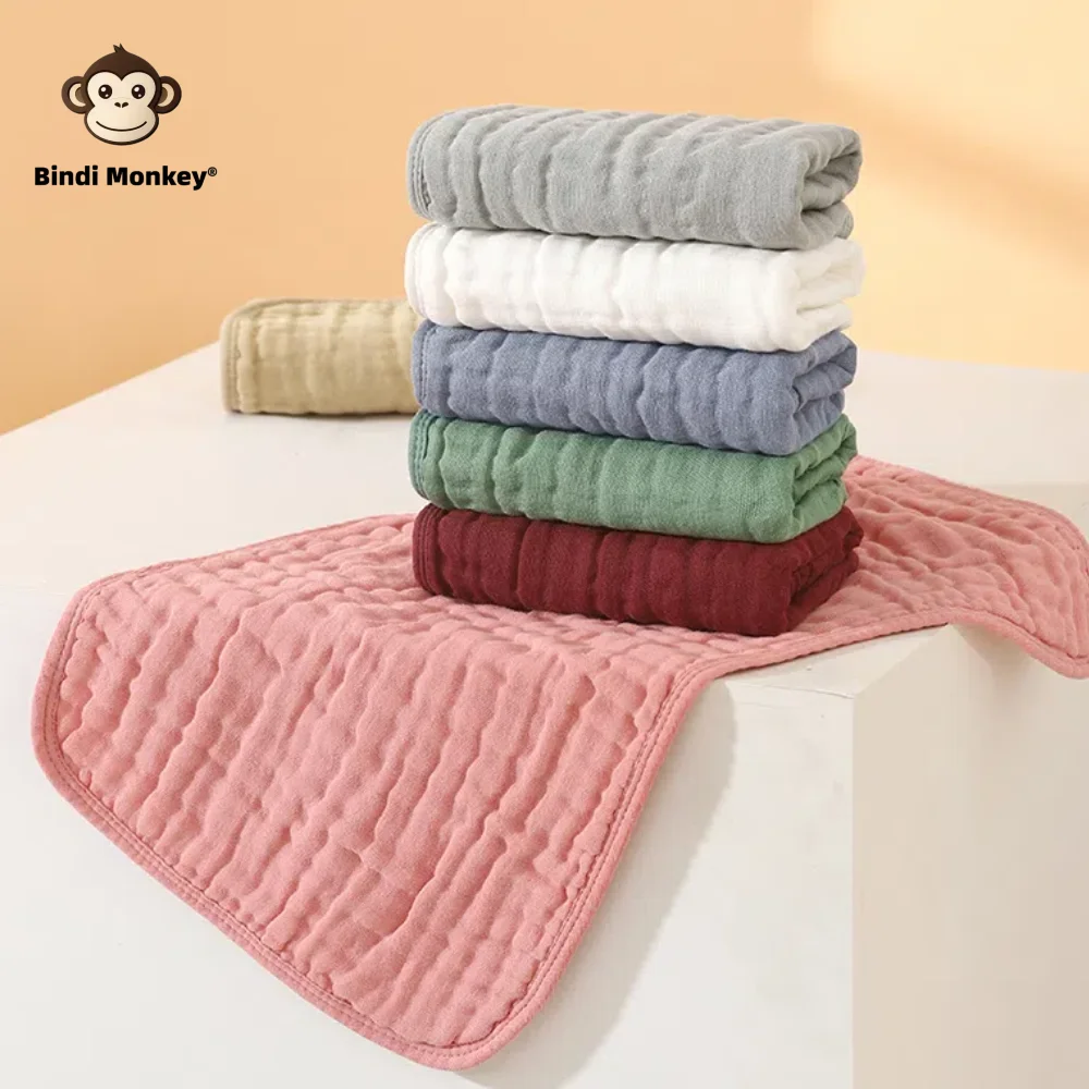 Muslin Burp Cloths, Cotton Large 20''x10'', Extra Soft and Absorbent 3 Pack, Baby Burping Cloth for Boys Girls, muslin burp cloth