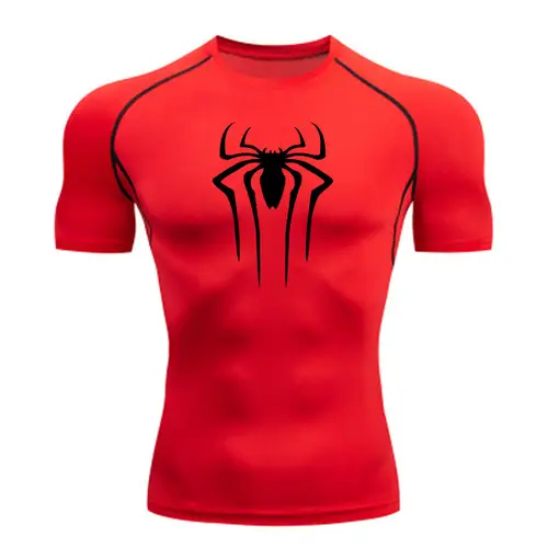 New Compression Shirt Men Fitness Gym Super Hero Sport Running T-Shirt Rashgard Tops Tee Quick Dry Short Sleeve T-Shirt For Men - Image 5