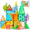 11481-ec67d0.jpg JOYFY 50Pcs Magnetic Building Tiles Dinosaur Set for Kids Christmas Birthday Gift 5 Cute Dinosaurs Educational STEM Toy