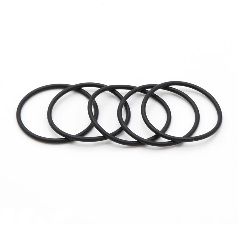 Rubber O Rings 10pc NBR O Ring Seal Gasket Thickness CS 1.5mm OD 5-80mm Nitrile Butadiene Rubber Spacer Oil Resistance Washer Round Shape