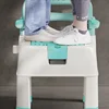 Non-Slip Shower Stool, Indoor Odor-Resistant Seat, Toilet Chair with Backrest, Armrests for Elderly Aid, Comfort Stool 3