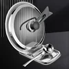 304 Stainless Steel Desktop Pot Lid Storage Bracket Foldable Kitchen Storage Rack Multi-functional Pot Shovel Rack Storage Rack 2