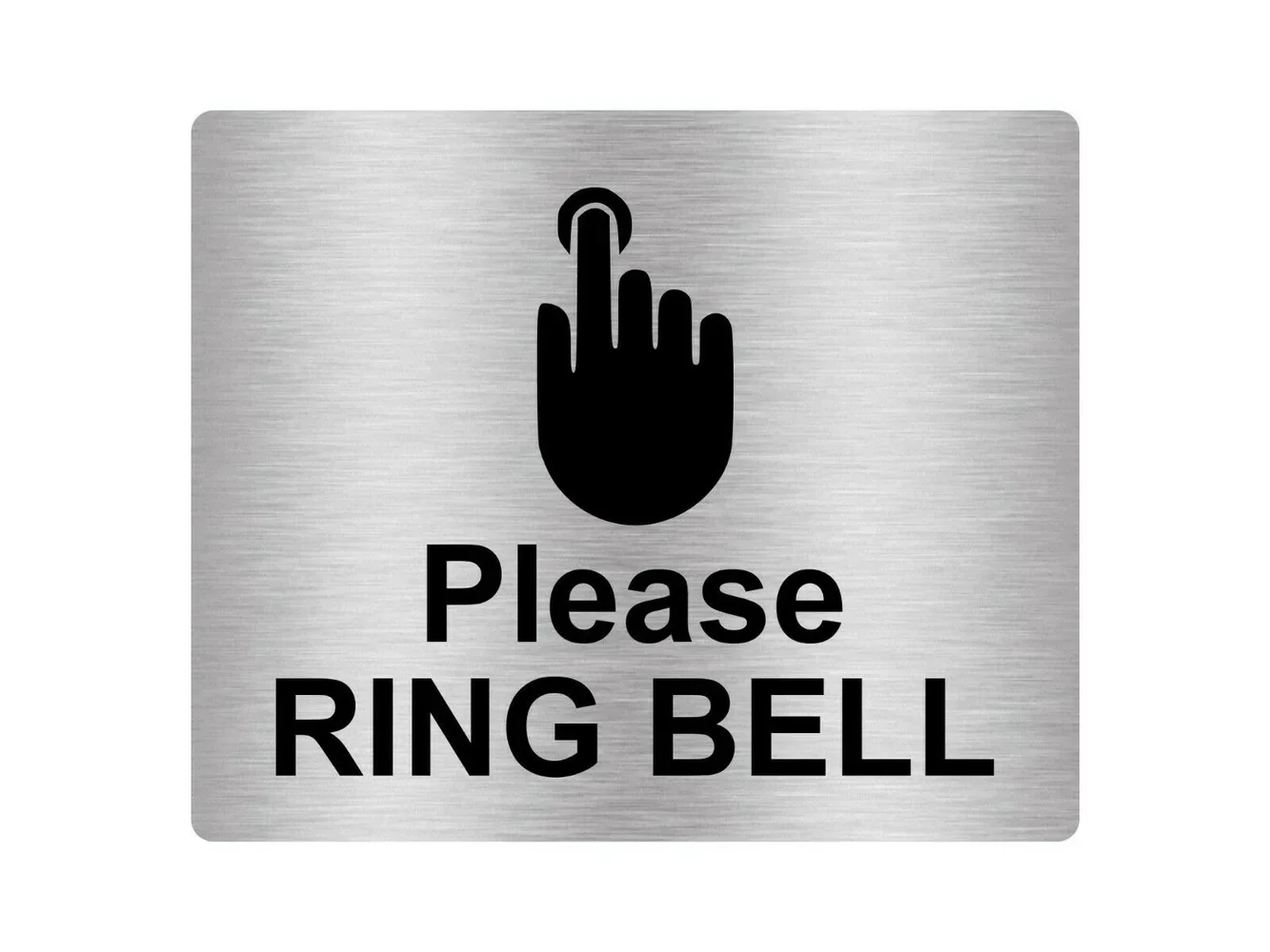 Please Ring Bell For Assistance Signs