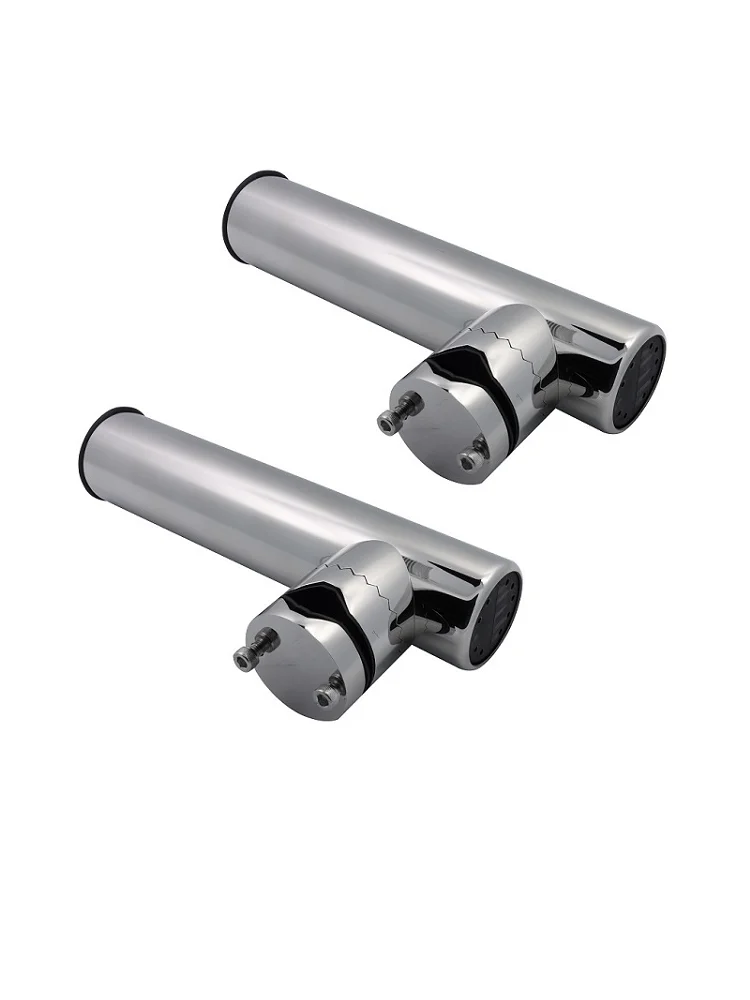 316 스테인레스 스틸 스탠드 클램프 낚싯대, 바다 낚싯대 거치대 보트 요트, 조절 가능한 낚싯대 거치대 액세서리, 2 개